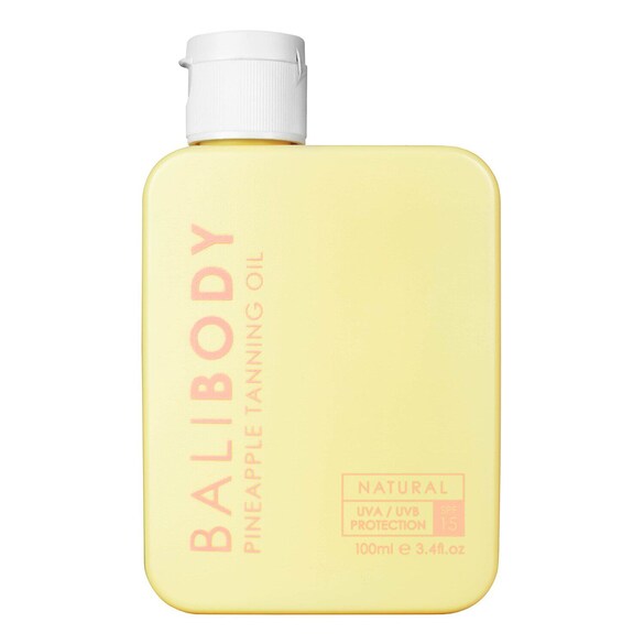 Tanning Oil Pineapple SPF15 - Opalovací olej, BALI BODY