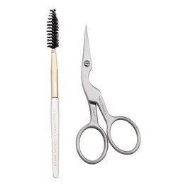 Brow Shaping Scissors & Brush - Ciseaux et brosse à sourcils