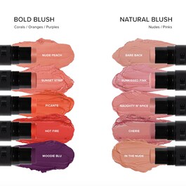 Nudies Matte Blush - Oboustranná víceúčelová tyčinka