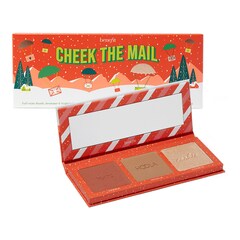 Cheek The Mail Holiday - Dárková sada paletky tvářenek, bronzeru, & rozjasňovačů, BENEFIT COSMETICS