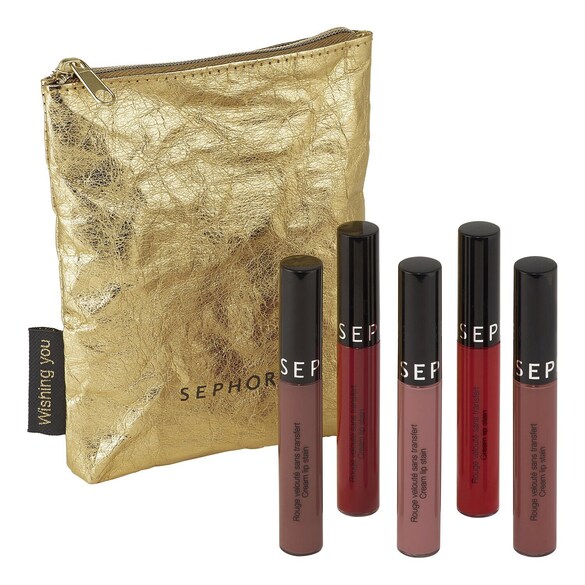 Cream Lip Stain Set - Dárková sada, SEPHORA COLLECTION