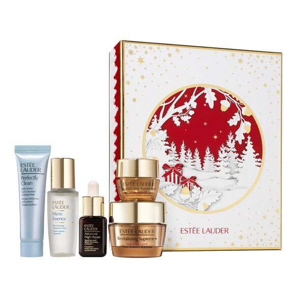Glow Non-Stop Radiant Skin Essentials - Dárková sada, ESTÉE LAUDER