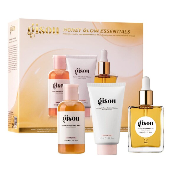 Honey Glow Essentials - Sada péče o vlasy, GISOU