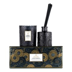 Japonica Moso Bamboo Candle & Diffuser Set - Sada Svíčka, VOLUSPA