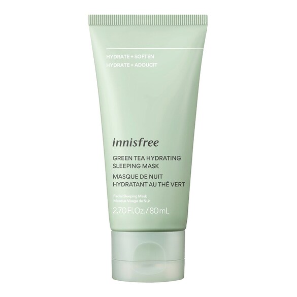 Green Tea Hydrating Night Mask - Hydratační pleťová maska, INNISFREE