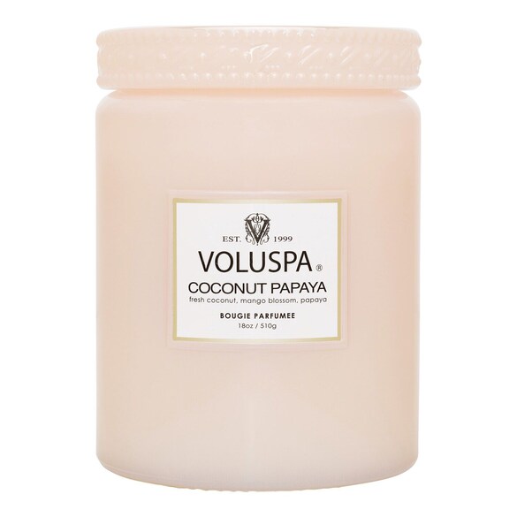 Vermeil Coconut Papaya Large Jar Candle – Svíčka, VOLUSPA