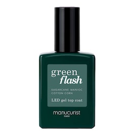 Lak Green Flash – Krycí semipermanentní lak Top Coat