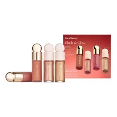 Blush & Glow 4 Piece Mini Set - Dárková sada, RARE BEAUTY
