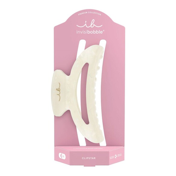 CLIPSTAR PREMIUM Pearly Locks – Skřipec do vlasů, INVISIBOBBLE