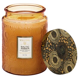 Japonica Baltic Amber Large Jar Candle - Svíčka