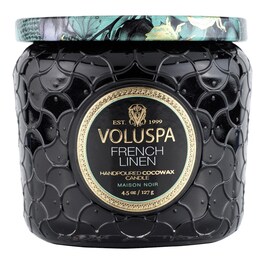 Maison Noir French Linen Petite Jar Candle – Svíčka