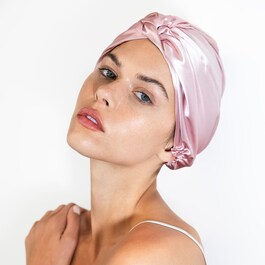Hedvábný turban - Vlasový doplněk