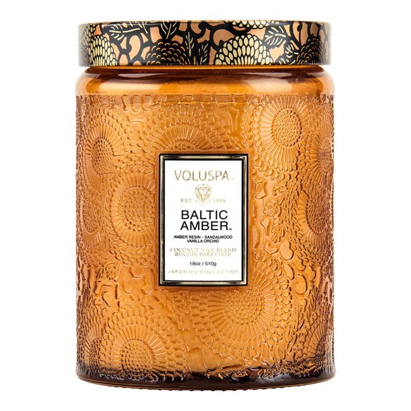 Japonica Baltic Amber Large Jar Candle - Svíčka, VOLUSPA