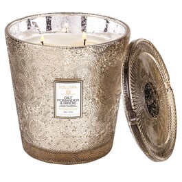 Japonica Gilt Pomander & Hinoki 3 Wick Candle - Svíčka
