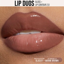 Lip Duo – 90s Brown – Lesk a tužka na rty