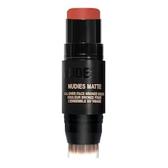 Nudies Matte Bronzer - Oboustranná víceúčelová tyčinka, NUDESTIX