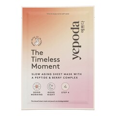 The Timeless Moment – Látková maska s peptidy proti stárnutí, YEPODA
