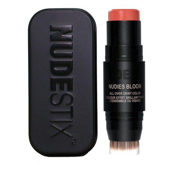 Nudies Bloom All-Over Dewy Color - Tyčinka na oči, tváře a rty, NUDESTIX