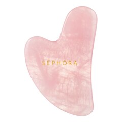 Gua Sha Quartz Rose – Masážní nástroj na obličej a krk, SEPHORA COLLECTION