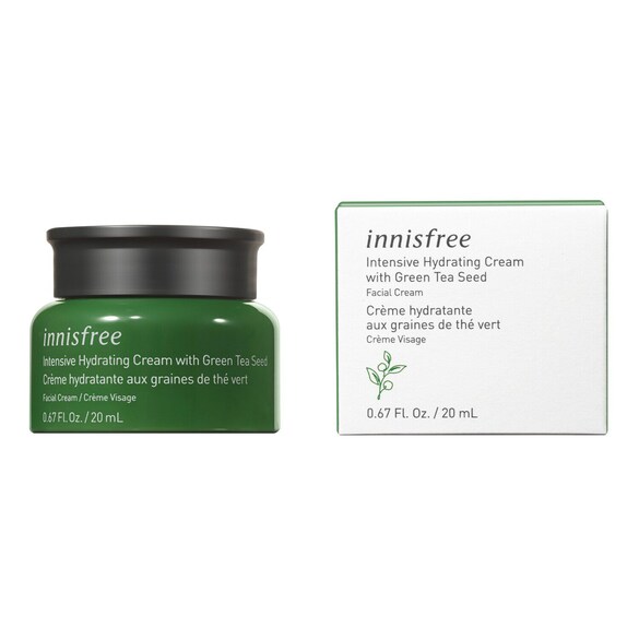 Intensive Hydrating Cream with Green Tea Seed - Krém na obličej, INNISFREE