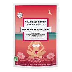 Red Power Herbal Cream - Bylinný čaj, THE FRENCH HERBORIST