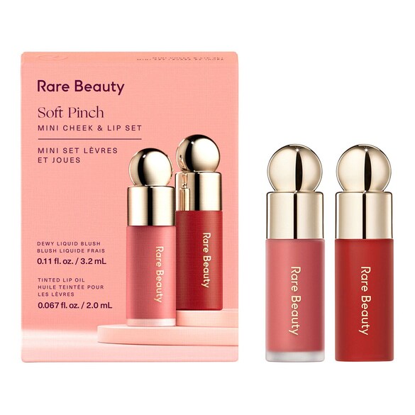 Soft Pinch Set – Minisada pro rty a tváře, RARE BEAUTY