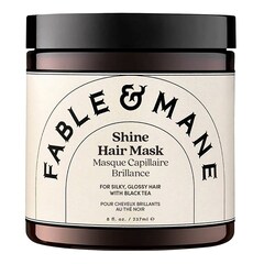 Shine Hair Mask – Maska na vlasy s černým čajem, FABLE & MANE