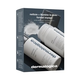 Cleanse + Brighten On The Go - Sada pro péči o obličej