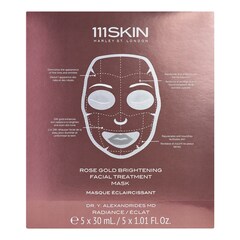 Rose Gold Brightening Facial Treatment Mask - Sada péče o obličej, 111SKIN