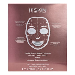 Rose Gold Brightening Facial Treatment Mask - Sada péče o obličej