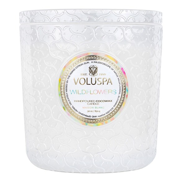 Maison Blanc Wildflowers Luxe Candle - Svíčka, VOLUSPA