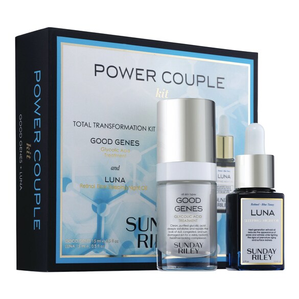 Power Couple Kit - Sada mini produktů péče o pleť, SUNDAY RILEY