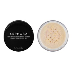 12HR Setting Powder  – Transparentní zmatňující sypký pudr s dlouhou výdrží, SEPHORA COLLECTION