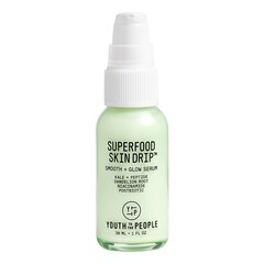 Superfood Skin Drip™ – Vyhlazující sérum + rozjasňovač s výtažky z kadeřávku, YOUTH TO THE PEOPLE