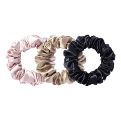 Pure Silk Large Scrunchies – 3 gumičky, SLIP
