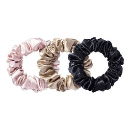 Pure Silk Large Scrunchies – 3 gumičky