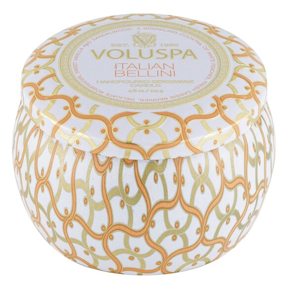 Maison Blanc Italian Bellini Mini Tin Candle - Svíčka, VOLUSPA
