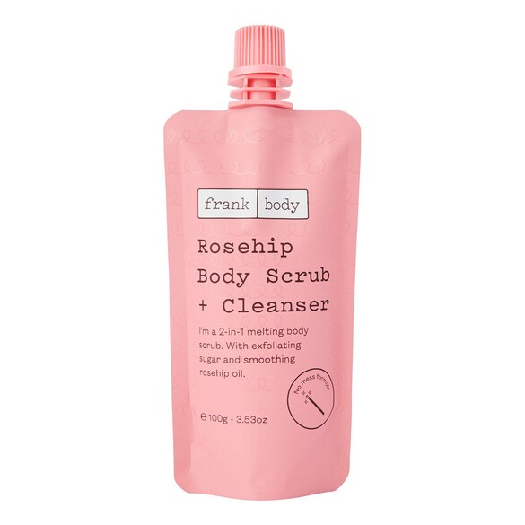 Rosehip Body Scrub & Cleanser - Tělový peeling , FRANK BODY