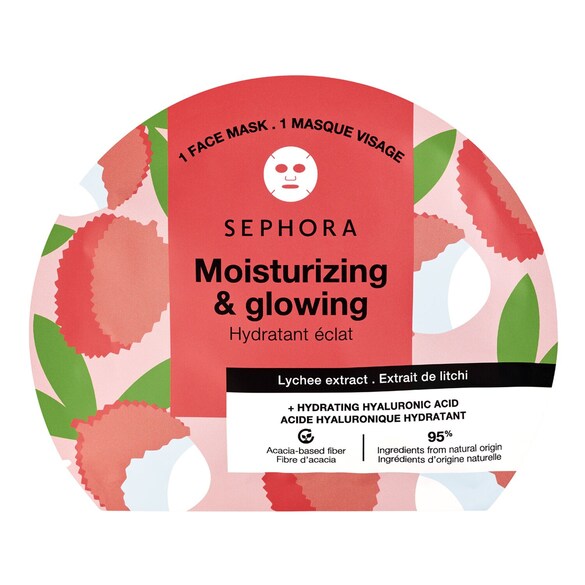 Mask With Fruit Extracts and Hyaluronic Acid - Plátýnková maska, SEPHORA COLLECTION