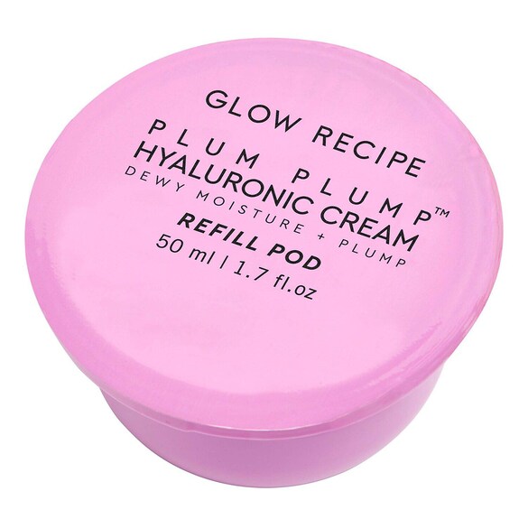 Plum Plump Hyaluronic – Hydratační krém v doplňovacím obalu, GLOW RECIPE