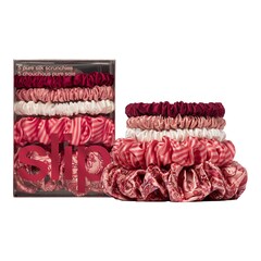 Pure Silk Scrunchies Set –  Sada 5 gumiček do vlasů, SLIP