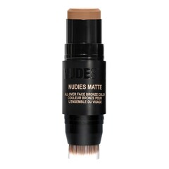 Nudies Matte Bronzer - Oboustranná víceúčelová tyčinka, NUDESTIX