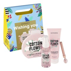 Relaxing Cotton Flower Set - Dárková sada, SEPHORA COLLECTION