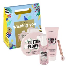 Relaxing Cotton Flower Set - Dárková sada