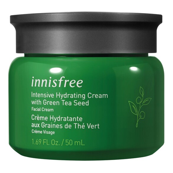 Intensive Hydrating Cream with Green Tea Seed - Hydratační krém, INNISFREE