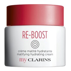 RE-BOOST Hydrating Cream - Hydratační krém pro mastnou pleť, MY CLARINS