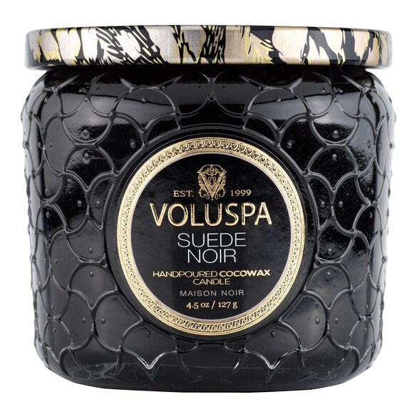 Maison Noir Suede Noir Petite Jar Candle – Svíčka, VOLUSPA