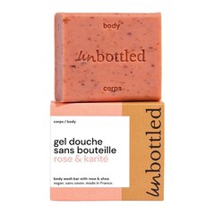 Sprchový gel bez lahvičky Rose & Shea – mýdlo s neutrálním pH, UNBOTTLED