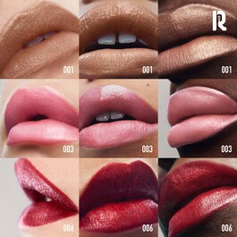 Famous Lipcolor - Metalická hydratační rtěnka