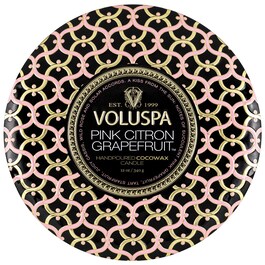 Maison Noir Pink Citron 3 Wick Tin Candle - Svíčka
